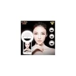Generic Rechargable Cellphone LED Mini Selfie Ring Light For All Smart Phones And Tablets-White - image 3