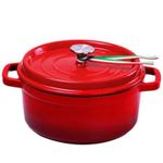 product_image_name-Generic-Enamel Cast Aluminum Dutch Oven With Lid 24Cm-1