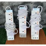 Generic Derik 5-Way Extension Socket with 3 USB and Individual Switch – Universal Surge Multi Extension - image 2