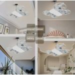 product_image_name-Generic-Remote Controlled Smart Silent Ceiling LED Light Fan-2