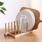 Generic Bamboo Dish Rack -Plate Rack-Wooden