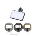 Gadget Led Cube Light For Phone Light & Laptop + Video Streaming With Spring Clip