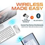product_image_name-Generic-Ultra Slim Wireless Keyboard + Wireless Mouse, Low Noise Keyboard for Laptop, Desktop, Window - Wireless Office Home Keyboard, System Rechargeable Keyboard for All PC Devices And Desktop, Compatible with Laptop, Tablet Desktop and PC-4