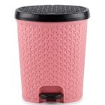 Pedal Bin Living Room Kitchen Trash Can