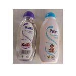 Pears Mild moisturizing Baby lotion and oil