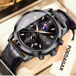 Royal Time And Luxuriously Goldec Solid Wrist Watch For Rugged Men