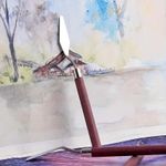 product_image_name-Generic-7pcs Set of Stainless Steel Palette Knives - Ideal for Oil Painting, Art Projects - Ergonomic Handles, Perfect for Professional Artists, Palette Knives-3