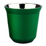 Everythingbutcoffee Double Wall Stainless Steel Coffee Cup 80ml green