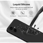 Samsung A07 Silicone Phone Case & Pouch With Camera Protection - Scratch Resistance, Shockproof Protective Case (SAMSUNG) - ( Black ) - image 3