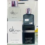 Ramz Silver Eau De Parfum 30ml And GK Men 50ml