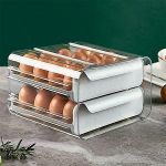 product_image_name-Generic-32 Slot Egg Storage Box Double-Layer Egg Box Drawer -1