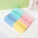 Generic 20pcs Strong Plastic Clothes Pegs – Durable Non-Slip Laundry Clothespins For Indoor & Outdoor Use