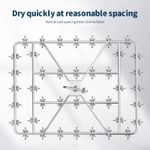 Seamergo 40Clips Clothesline Inox Practical and Retractable Fasteners - image 7