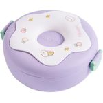 product_image_name-Generic-Children Divided Donut Plastic Lunch Box - 1000ml-2