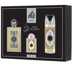 Lattafa Pride King of Arabia gift set.