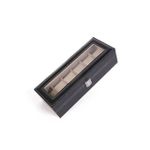 product_image_name-Generic-6 Slot Black Leather WristWatch Box Display Case/Jewelry Organizer With Glass Top-2