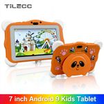 product_image_name-TiLECC-Android 12 7 Inch Kid Tablet Dual Camera 4GB RAM 128GB 4000mAh Orange-1