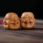 Generic Hand-carved desktop ornaments - joy, anger, sadness and happiness - image 6