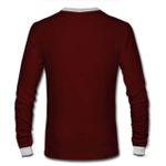 product_image_name-Danami-Long Sleeve T-Shirt - Wine & Grey-3