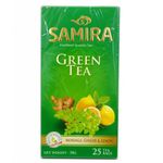 Samira Moringa, Ginger & Lemon Green Tea 