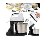 product_image_name-Generic-Electric Hand Mixer With Stainless Bowl-Cake/Barter Mixer And Free Measuring Spoon set-2
