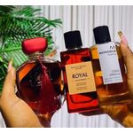 Monsieur coco vanilla 100ml & Lamsat harir 100ml & Royal 100ml