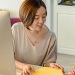 product_image_name-GALUIN-Women's Layered Evil Eye Necklace Set - Gold-plated pearl fashion jewelry, suitable for parties and everyday wear.-4