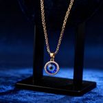 product_image_name-GALUIN-Women's Layered Evil Eye Necklace Set - Gold-plated pearl fashion jewelry, suitable for parties and everyday wear.-7