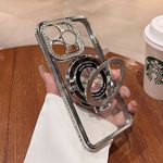 Generic Designer IPhone 15 Pro Max Case - Fashionable Magnetic Ring Pouch - image 3