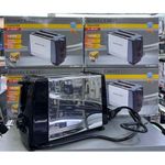 SILVER CREST 2-Slice Stainless Steel Electric Bread Toaster