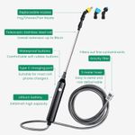 Generic USB Rechargeable Electric Sprayer with Telescopic Handle for Gardening Cleaning Irrigation Tools - image 8