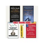 The Black Book of Forex Trading – Paul Langer + Trading in the Zone – Mark Douglas + The Candlestick Trading Bible – Munehisa Homma + Trading for a Living – Dr. Alexander Elder (Combo Pack)