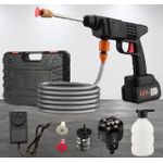 product_image_name-Generic-Powerful Pressure Washer With 2 Rechargeable 48V Batteries, Cordless High Pressure Washer Gun Multi Cleaning Works Like Car & Bike Washing, Gardening & Home Cleaning Works Such  Floor,  Tiles,window Glass & Nets And Fence Cleaning With Hard Carry Case-3