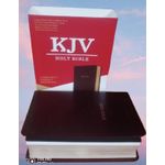 product_image_name-Generic-KJV Large Print Compact Reference ,Easy to read, Concordance, End-of-Verse References, Maps, Brown Leather-4