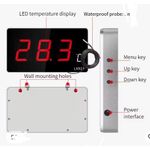 Generic Digital LED Thermometer With External Waterproof Probe - image 3