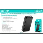 product_image_name-LINKCO-20000mAh 15W POWER BANK with LED Flashlight & Digital Display-2