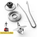 Generic Blender Replacement Accessory Set 5 Pack – Seal Ring, 6-Blade, Sensor, Fixing Disc & Puller – Fits Silver Crest & Other Blender 1/2/3L