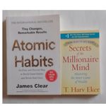 Atomic habits + Secrets of Millionaire mind 