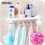 Multipurpose Strong Wall Mounted Storage Rack/Shower Caddy