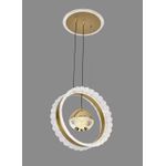LED fancy single drop light,for living room, bedroom, office and more 