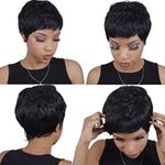 Hair Wig Short Hair Wig Black