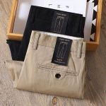 2 in 1 Men's Quality Smart Office Plain Chinos