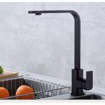Generic kitchen sink faucet Sink mixer tap Black - image 2