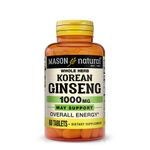 Mason Natural Korean Ginseng 1000 mg – 60 Tablets 