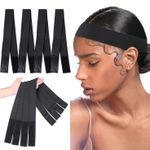 Plain Black Wig Grip Band (Velcro Type) 5pcs