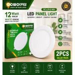 Generic 12w pop ceiling Light white (2 pieces)