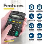 product_image_name-Generic-【Clearance Sale】Pocket Calculator - Handheld Mini Calculator | Battery Operated 8-Digit Small Calculator | Desktop Basic Calculator for Office, Home & School Calculator | Standard Function Simple-8