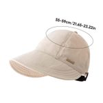 Fashion Women's Wide Brim Sun Visor Hat - image 6