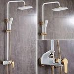 product_image_name-Brimix-White and Gold kettle mouth standing  shower-2