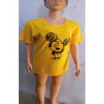 product_image_name-Fashion-Disney Mouse Ladies/women Turkey Polo T-shirt -Yellow-1